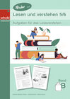 Buchcover Mehr... Lesen und verstehen 5/6 Band B