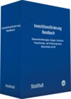 Buchcover Investitionsförderung Handbuch - online