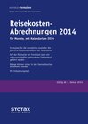 Buchcover Reisekosten - Abrechnungen 2014 mit Kalendarium