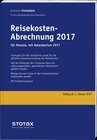 Buchcover Reisekosten-Abrechnungen 2017 mit Kalendarium