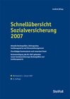 Buchcover Schnellübersicht Sozialversicherung 2007