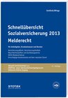 Buchcover Schnellübersicht Sozialversicherung 2013 Melderecht