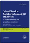 Buchcover Schnellübersicht Sozialversicherung 2015 Melderecht