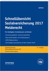 Buchcover Schnellübersicht Sozialversicherung 2017 Melderecht