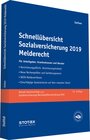 Buchcover Schnellübersicht Sozialversicherung 2019 Melderecht