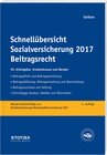 Buchcover Schnellübersicht Sozialversicherung 2017 Beitragsrecht