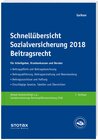 Buchcover Schnellübersicht Sozialversicherung 2018 Beitragsrecht