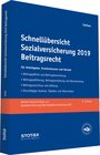 Buchcover Schnellübersicht Sozialversicherung 2019 Beitragsrecht