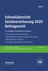 Buchcover Schnellübersicht Sozialversicherung 2020 Beitragsrecht