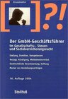 Buchcover Der GmbH-Geschäftsführer im Gesellschafts-, Steuer- und Sozialversicherungsrecht