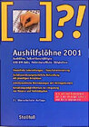 Buchcover Aushilfslöhne 2001