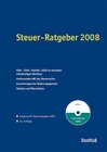 Buchcover Steuer-Ratgeber 2008