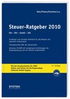 Buchcover Steuer-Ratgeber 2010