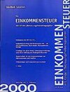 Buchcover Einkommensteuer mit Kinderfreibetragsoption 2000