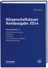 Buchcover Körperschaftsteuer Handausgabe 2014