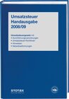 Buchcover Umsatzsteuer Handausgabe 2008/09
