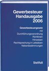 Buchcover Gewerbesteuer-Handausgabe 2006