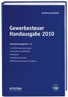 Buchcover Gewerbesteuer Handausgabe 2010