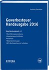 Buchcover Gewerbesteuer Handausgabe 2016