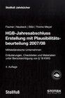 Buchcover HGB-Jahresabschluss Erstellung mit Plausibilitäsbeurteilung 2007/2008