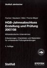 Buchcover HGB-Jahresabschluss Erstellung und Prüfung 2007/2008