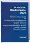 Buchcover Lohnsteuer-Handausgabe 2008