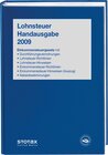 Buchcover Lohnsteuer Handausgabe 2009