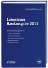 Buchcover Lohnsteuer Handausgabe 2011