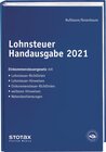 Buchcover Lohnsteuer Handausgabe 2021