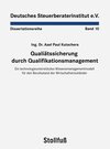Buchcover Qualitätssicherung durch Qualifikationsmanagement