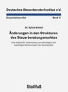 Buchcover Änderungen in den Strukturen des Steuerberatungsmarktes