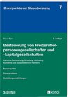 Buchcover Besteuerung von Freiberuflerpersonengesellschaften und -kapitalgesellschaften