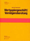 Buchcover Wertpapiergeschäft /Vermögensberatung
