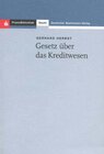 Buchcover Gesetz über das Kreditwesen