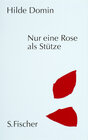 Buchcover Nur eine Rose als Stütze