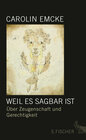 Buchcover Weil es sagbar ist