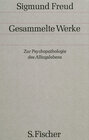 Buchcover Zur Psychopathologie des Alltagslebens