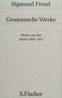 Buchcover Werke aus den Jahren 1909-1913