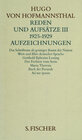 Buchcover Hugo von Hofmannsthal. Gesammelte Werke in zehn Einzelbänden. Gedichte-Dramen... / Reden und Aufsätze III. 1925-1929. Au