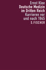 Buchcover Deutsche Medizin im Dritten Reich