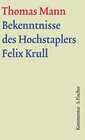 Buchcover Bekenntnisse des Hochstaplers Felix Krull