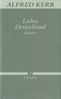 Buchcover Liebes Deutschland