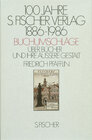 Buchcover 100 Jahre S. Fischer Verlag 1886-1986 Buchumschläge