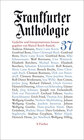 Buchcover Frankfurter Anthologie
