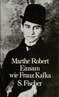 Buchcover Einsam wie Franz Kafka
