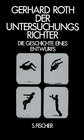 Buchcover Die Archive des Schweigens / Der Untersuchungsrichter