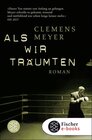 Buchcover Als wir träumten