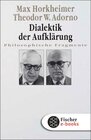 Buchcover Dialektik der Aufklärung