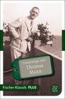 Buchcover Unterwegs mit Thomas Mann