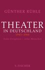 Buchcover Theater in Deutschland 1946-1966
